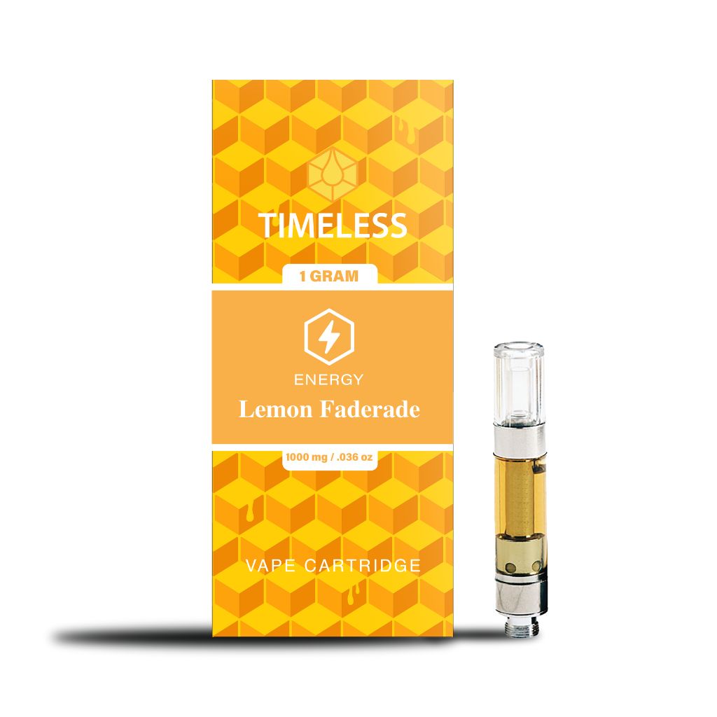 Timeless Vapes Lemon Faderade Vape Cartridge 1000mg