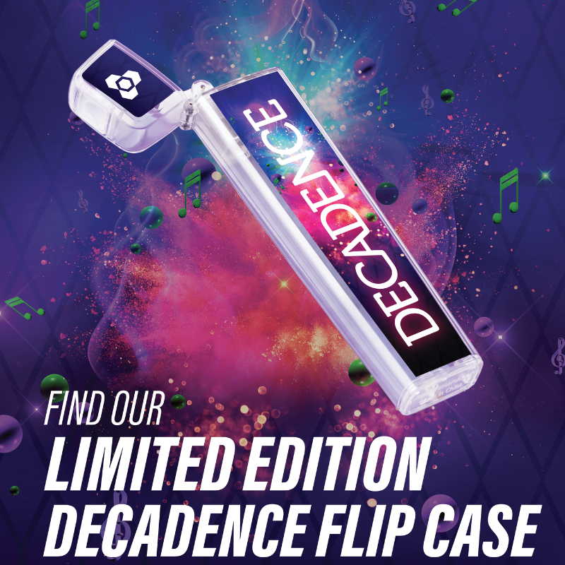 Timeless Vapes DECADENCE FLIP CASE COMBO