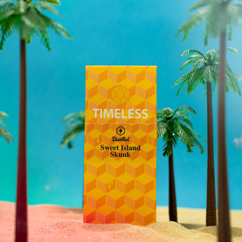 Timeless Vapes Sweet Island Skunk Vape Cartridge