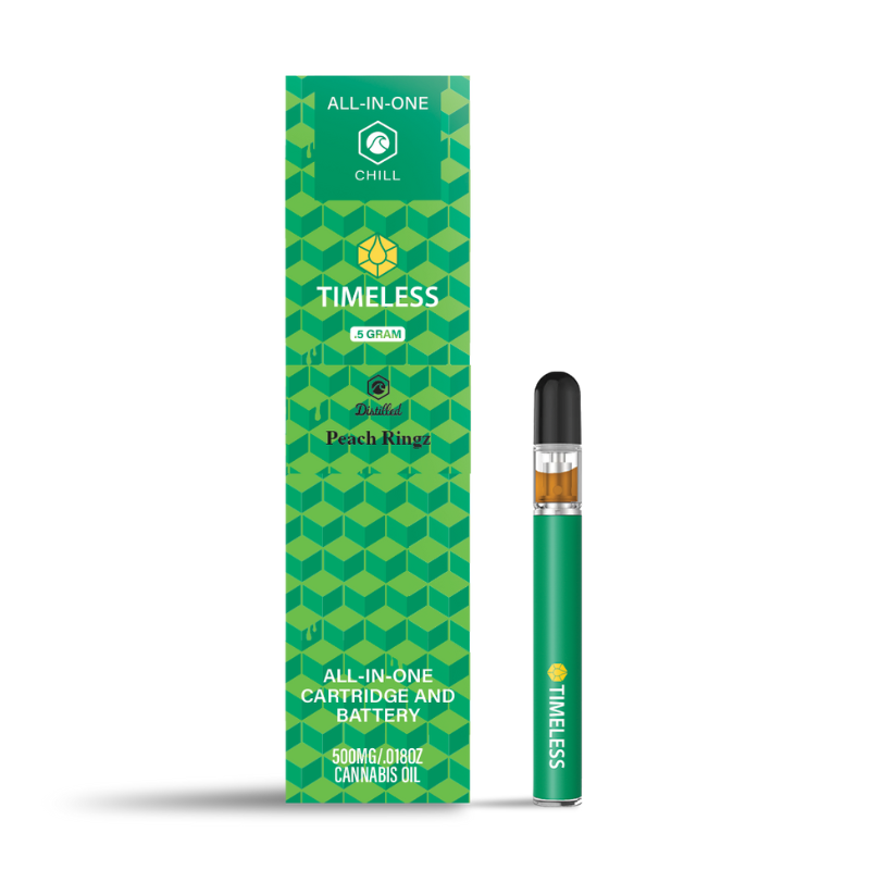 Timeless Vapes All-in-One Chill - Peach Ringz