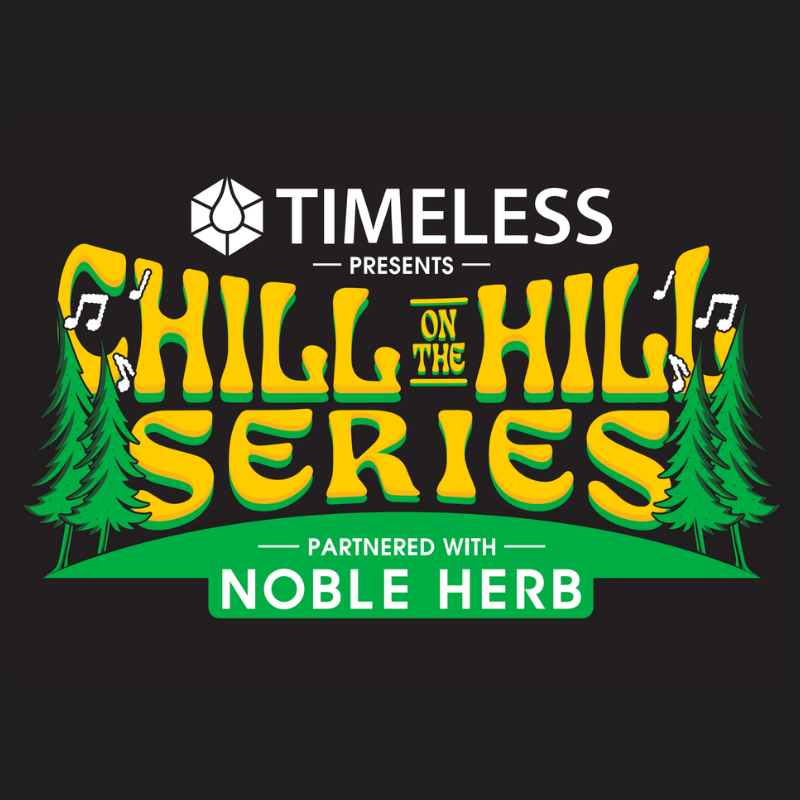 Timeless Vapes Chill on the Hill 2023 logo