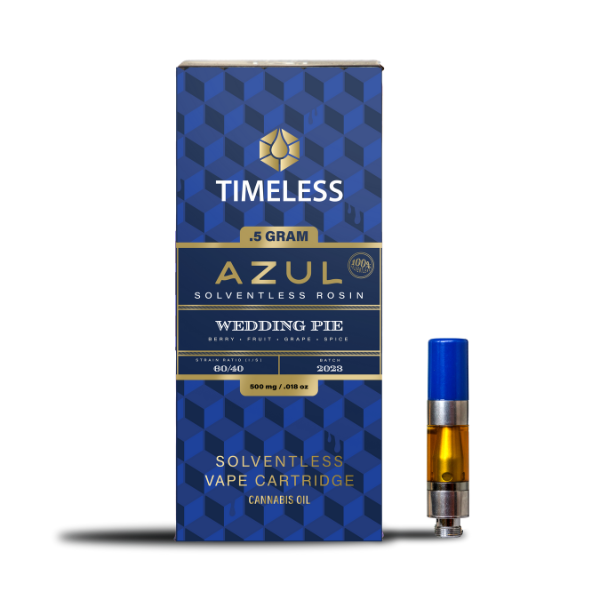 Timeless Azul Wedding Pie Live Rosin Cartridge