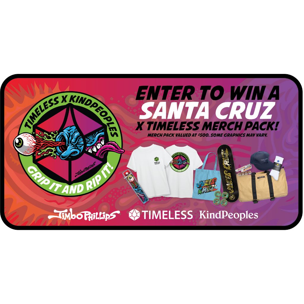 Timeless Vapes SANTA CRUZ Merch pack