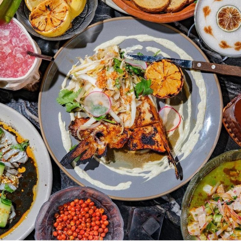 Espiritu Cocktails + Comida mexican Food Mesa