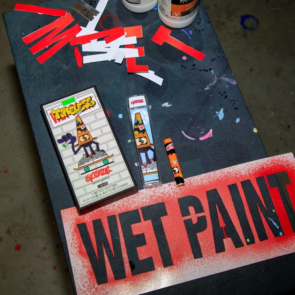 WET PAINT with Persue